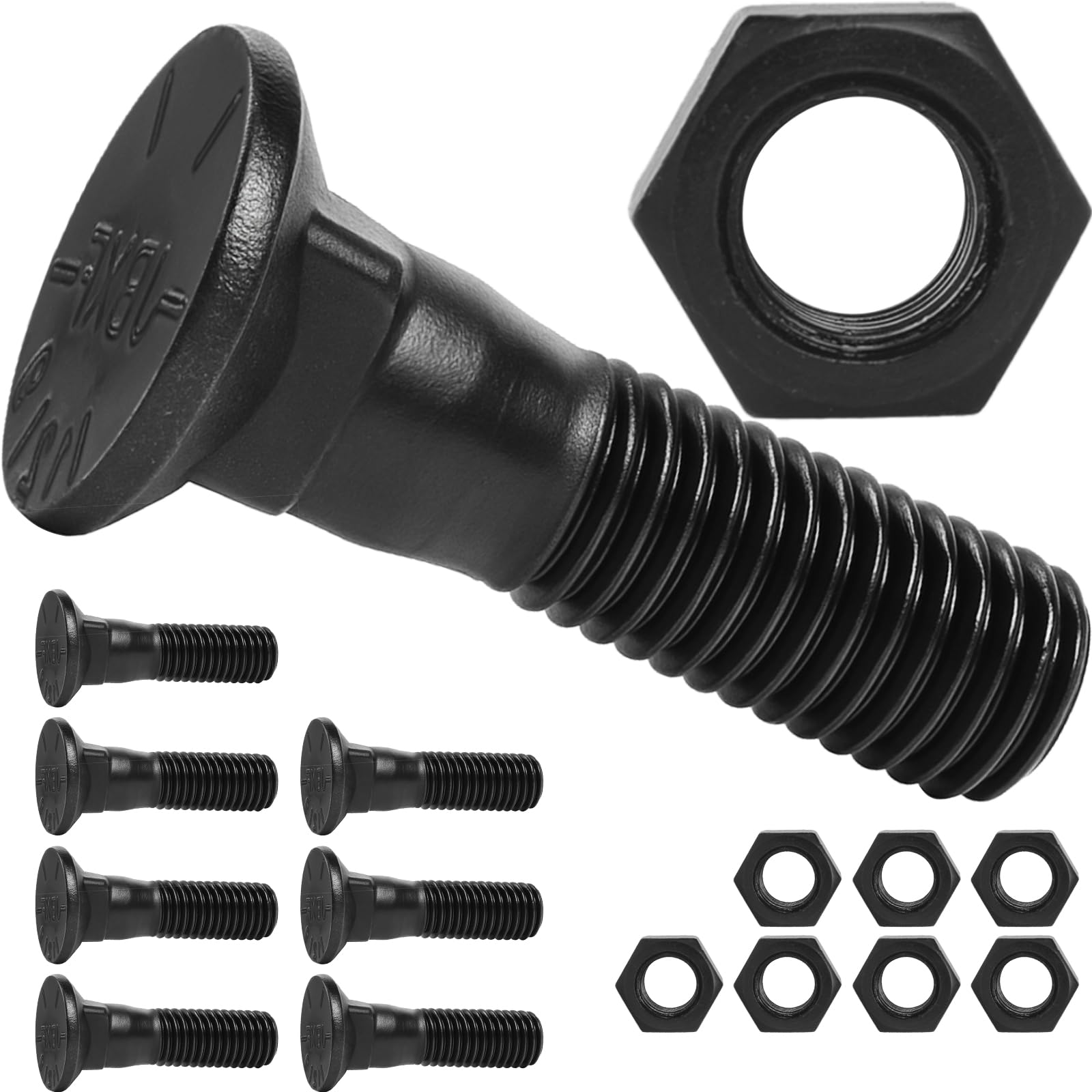 8 Pack 5/8 Cutting Edge Plow Bolts & Nuts, 5/8'' x 2-1/4